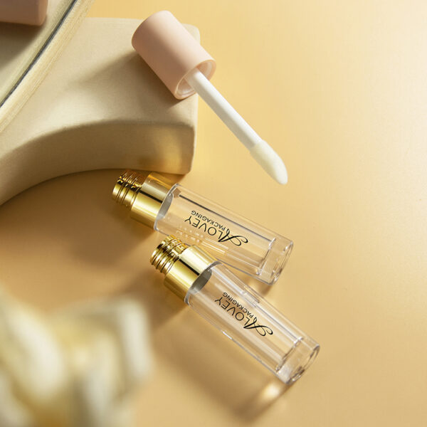 empty doe foot lip gloss tube