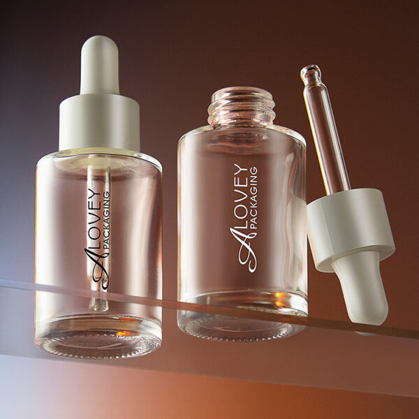 COSMETIC GLASS BOTTLE