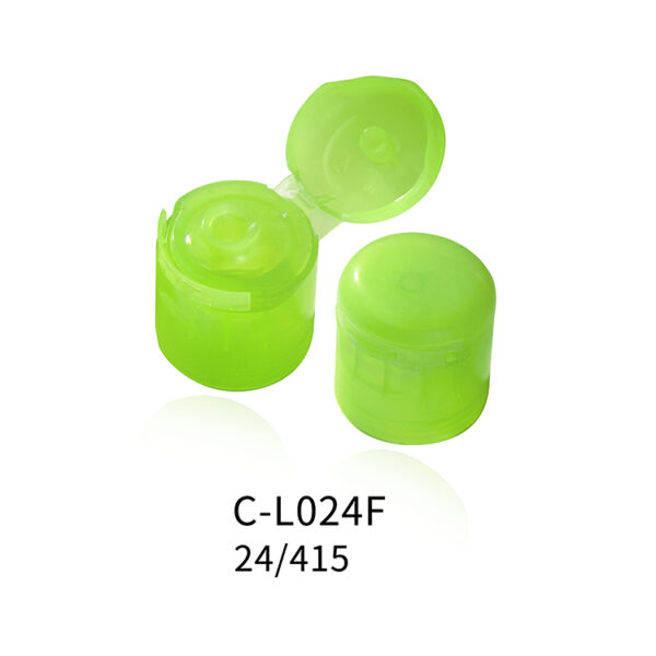 Plastic PP 24/415 mm flip top bottle caps