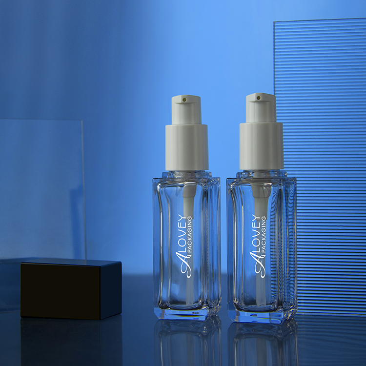 Skincare bottles