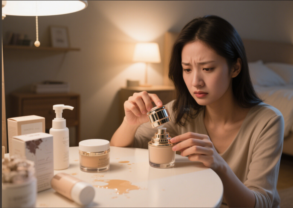 Beauty product packaging 