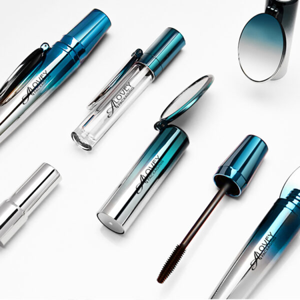 lipstick tube with mirror