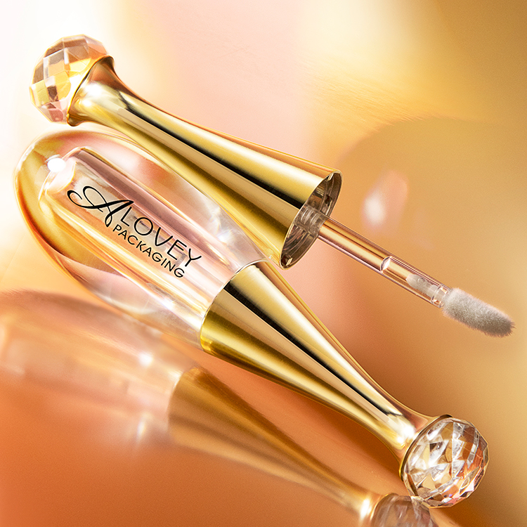 diamond lip gloss tube