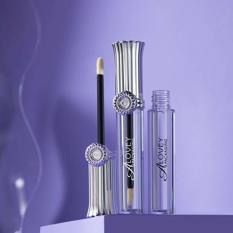 Unique lip gloss containers with flower shape