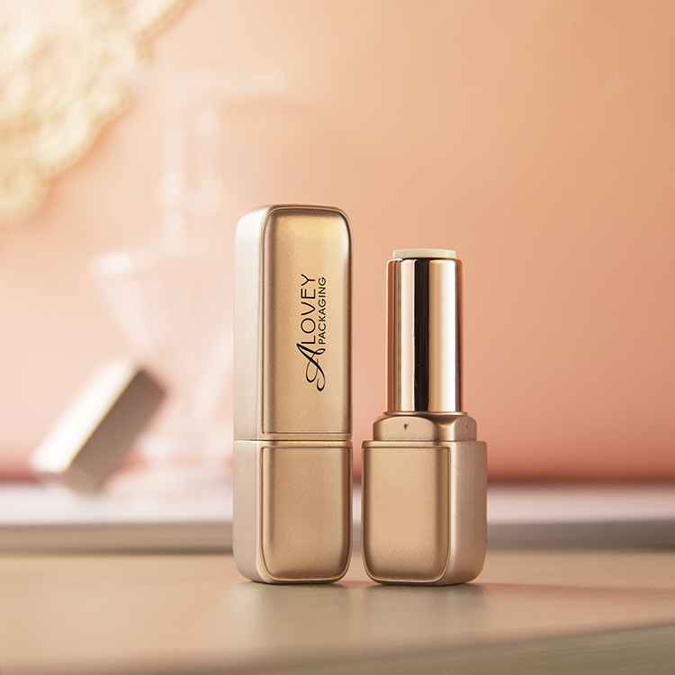 gold lipstick container