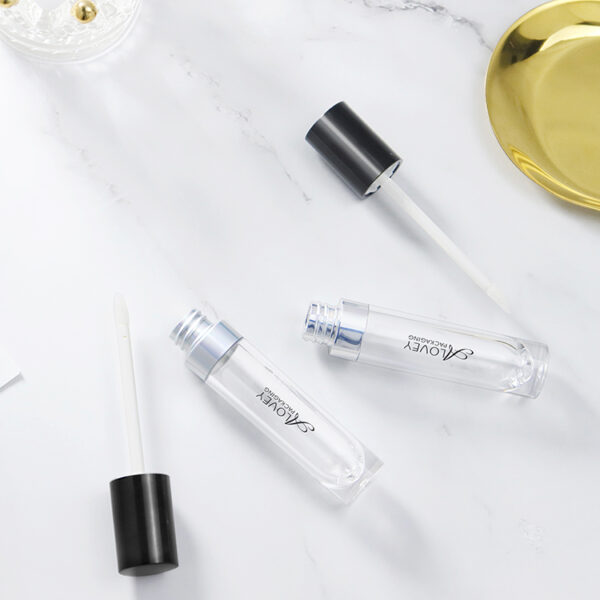 Round lipgloss container