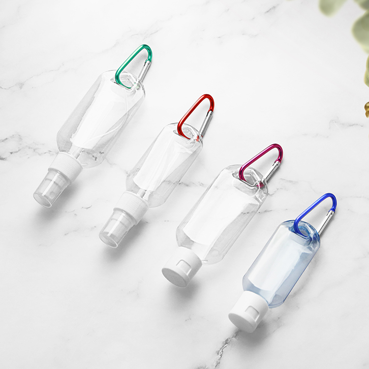 Empty Portable Hand Sanitizer Bottle