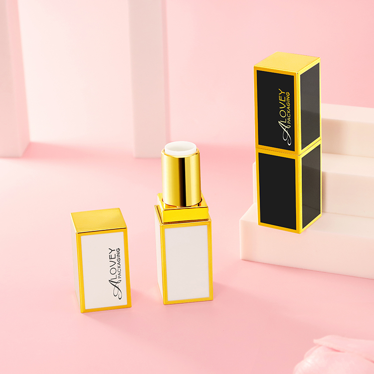 square luxury lipstick tube