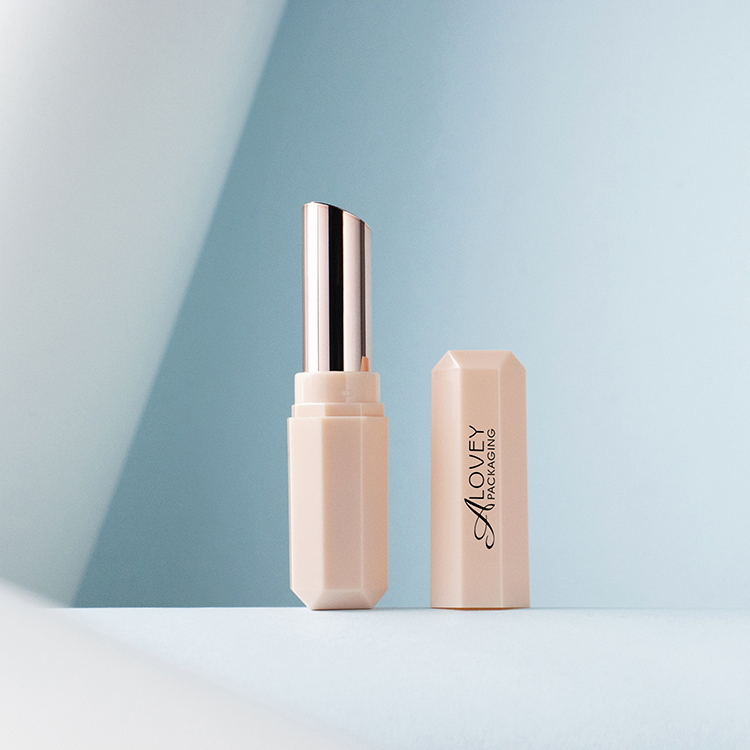 Wholesale Slim Polygon Lipstick Tube